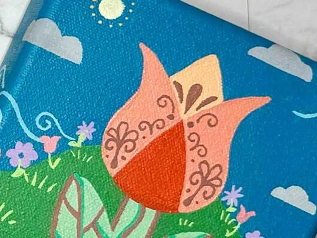 Copic Acrea on Canvas