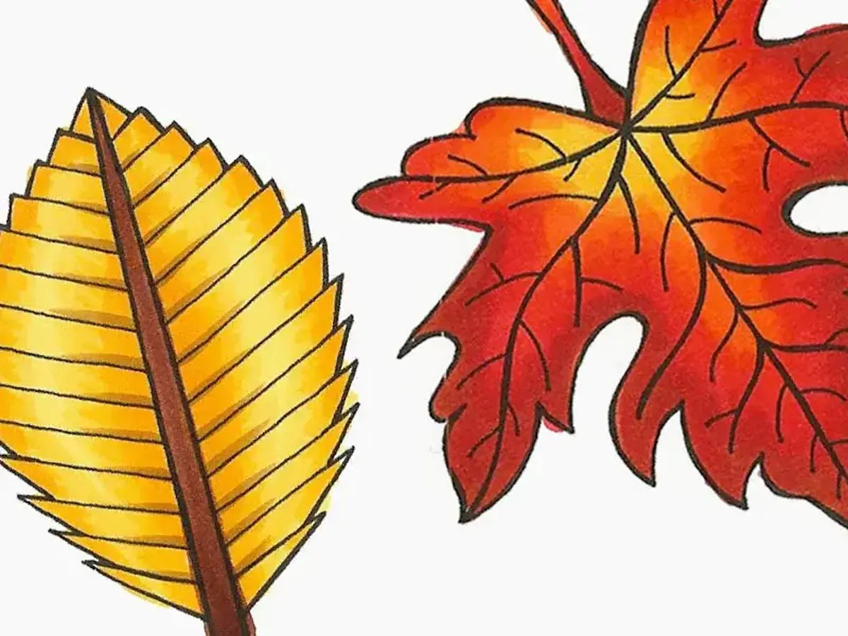 Nature, Coloring Leaves pt. 1