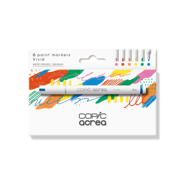 COPIC® acrea Vivid 6PC Set