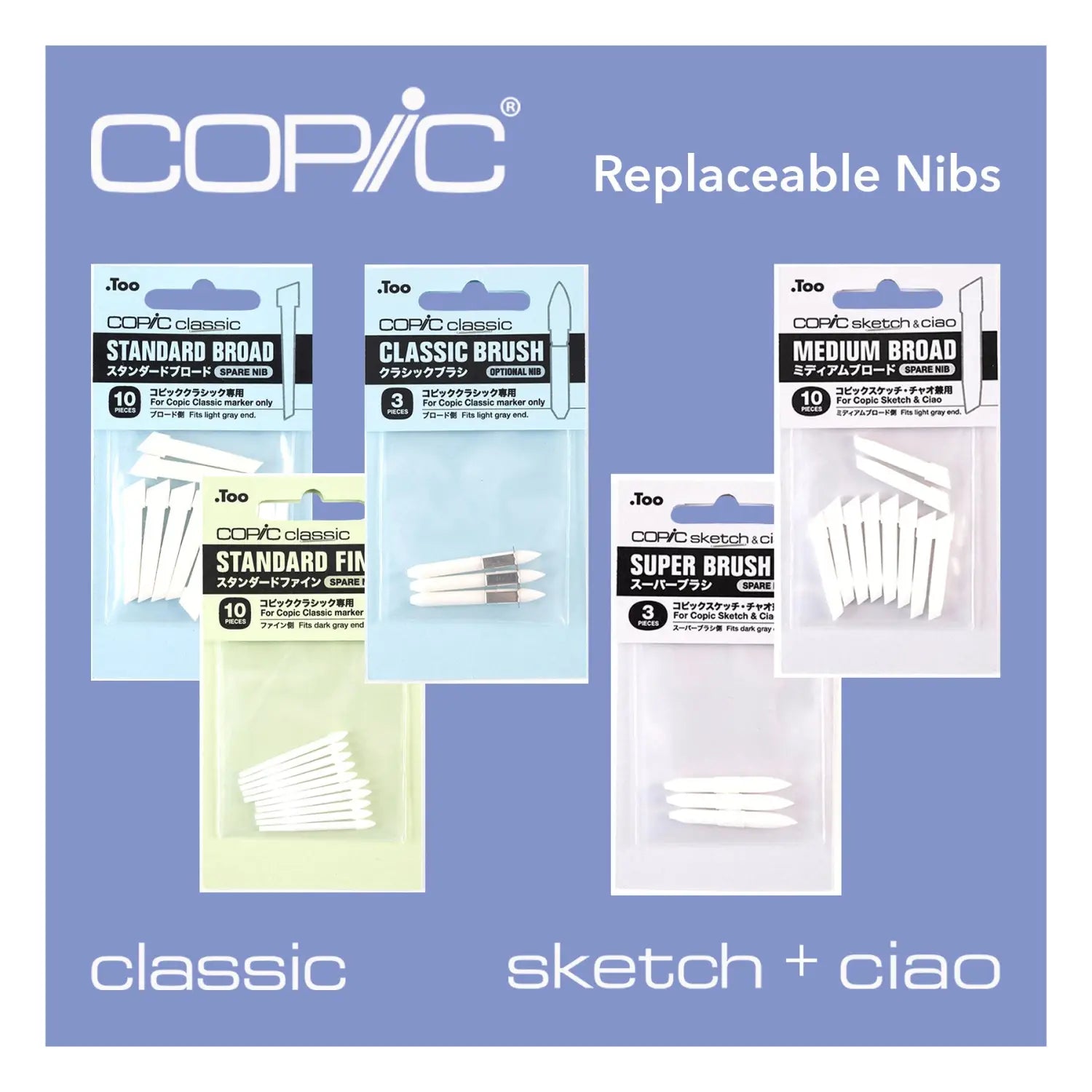 Replaceable Nibs