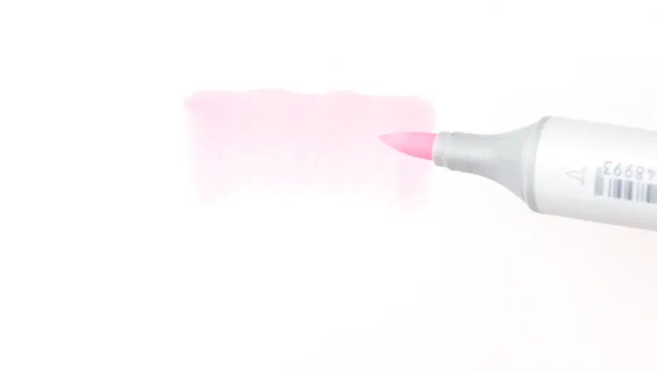 Super Brush Nib colors RV000 in sweeping strokes