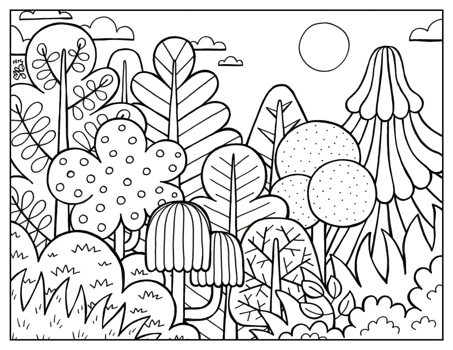 Forest FALL Palette