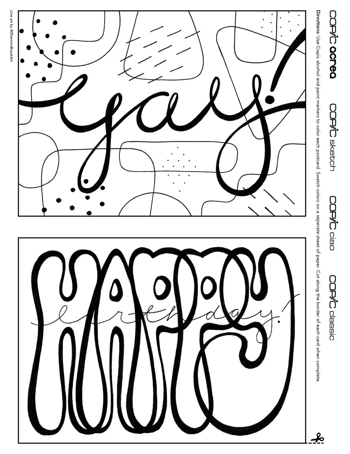 Cardmaking with Acrea & Alcohol Markers