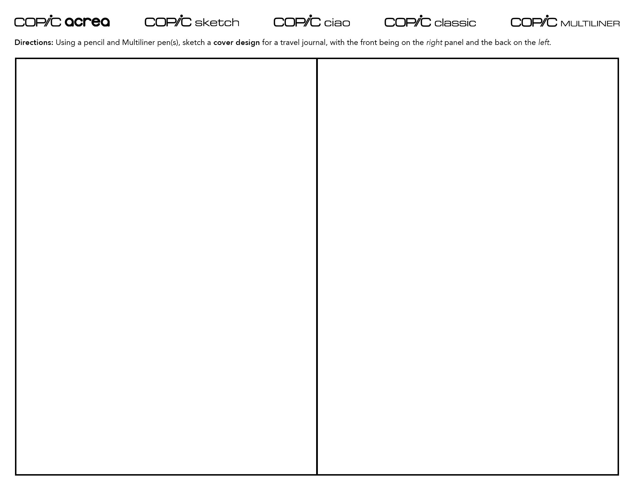 Designing a Travel Journal Cover
