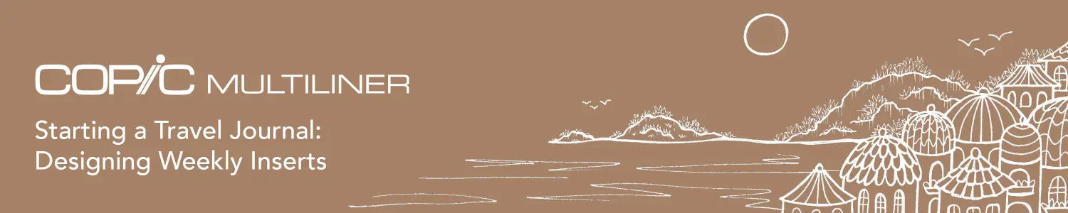 Travel Journal: Designing Weekly Inserts