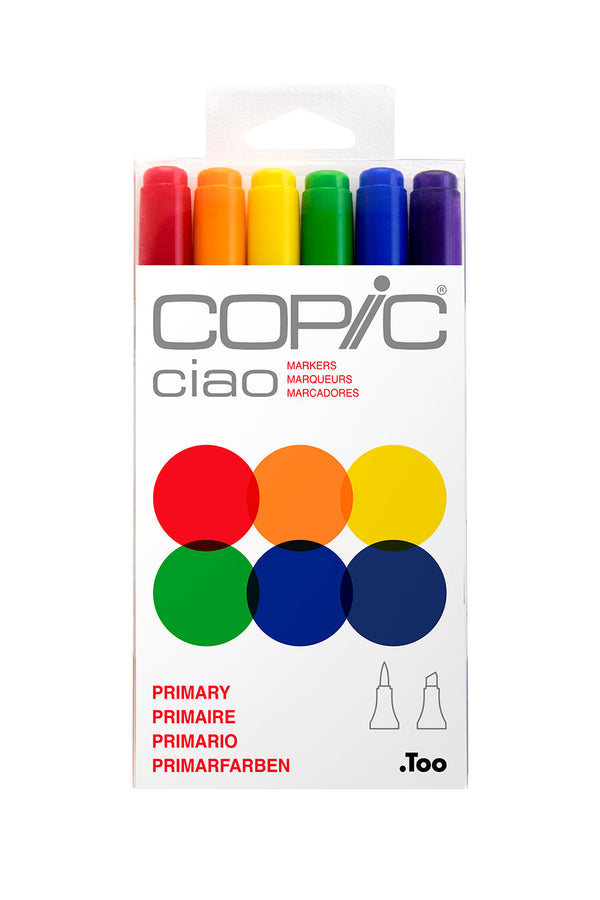 COPIC® ciao Primary 6PC Set