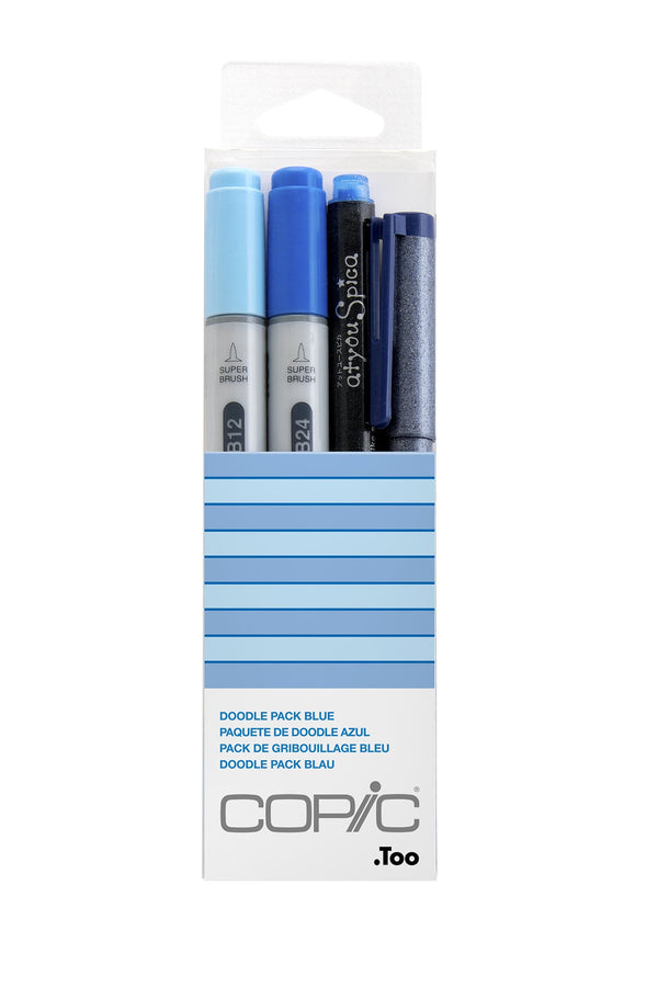 COPIC® ciao Blue Doodle Kit