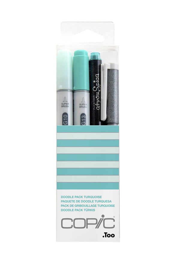 COPIC® ciao Turquoise Doodle Kit