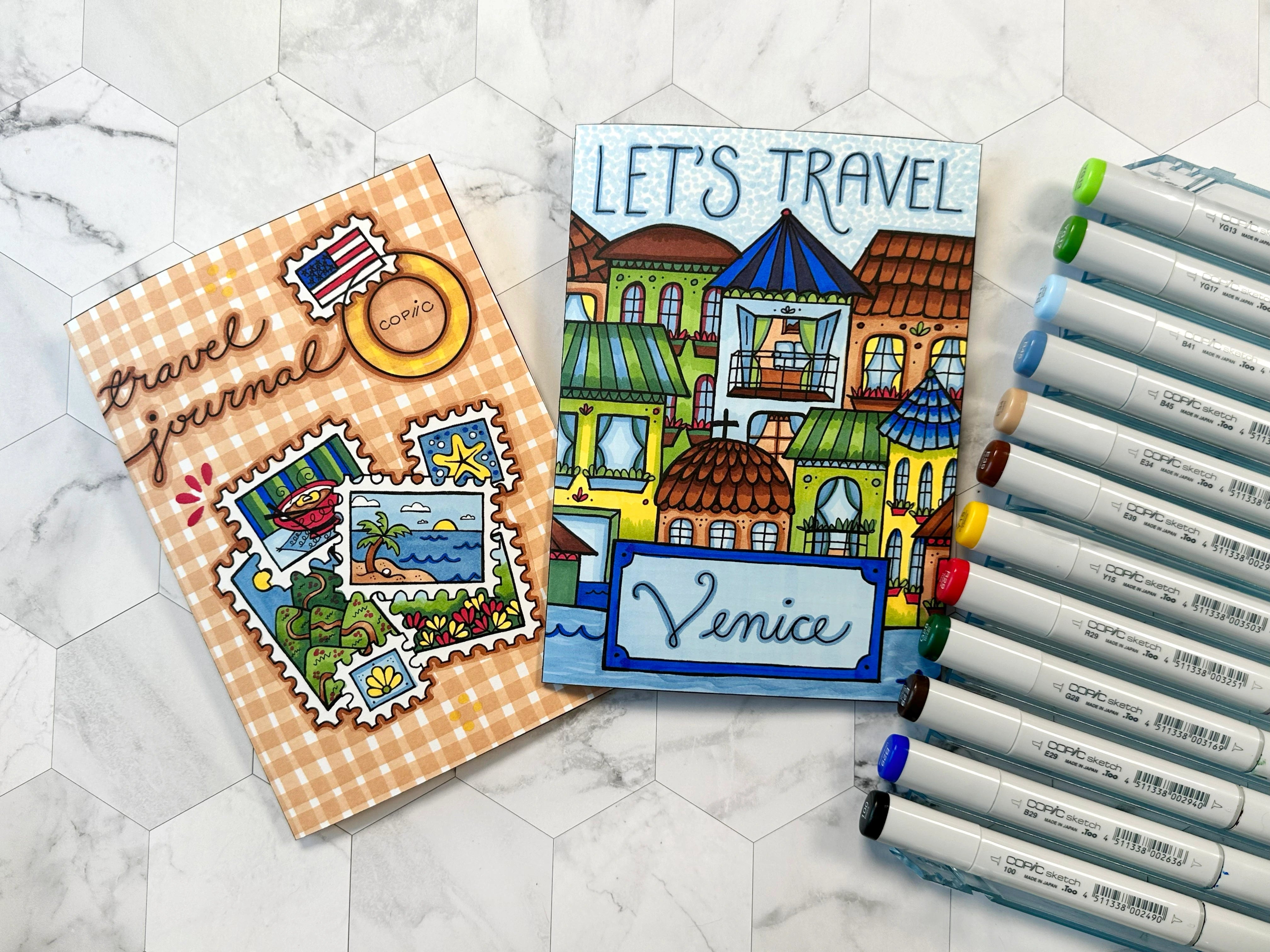 Travel Journal: Coloring the General Cover