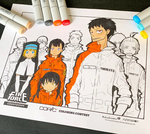 Kodansha Coloring Contest