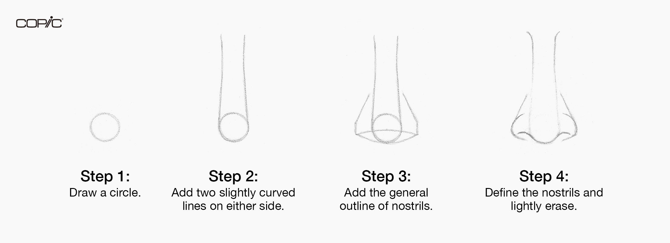 Front nose steps 1-4