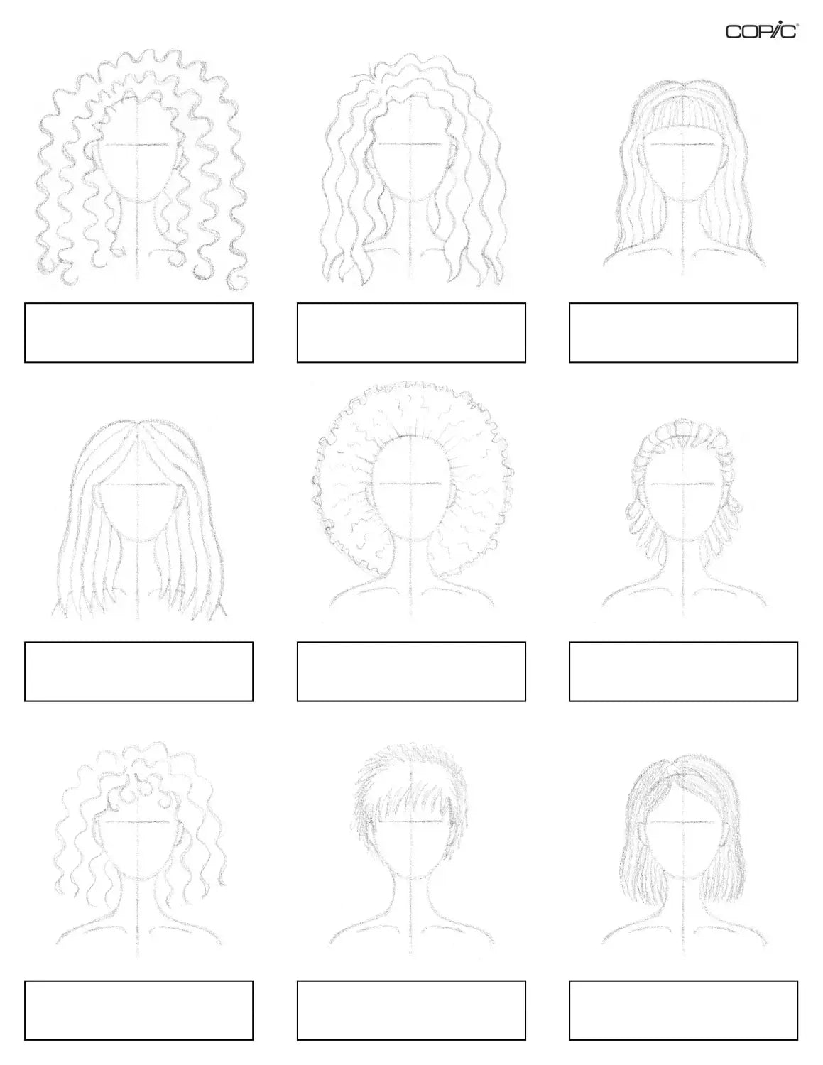 Hair template