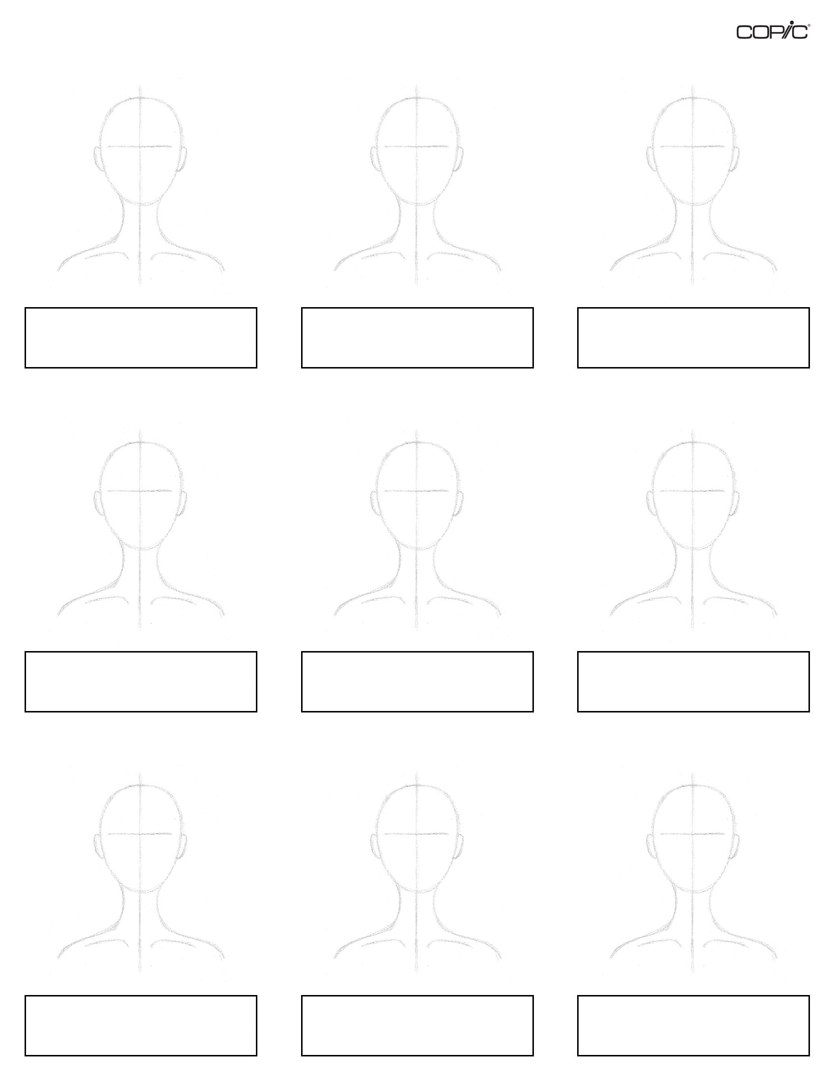 Head template