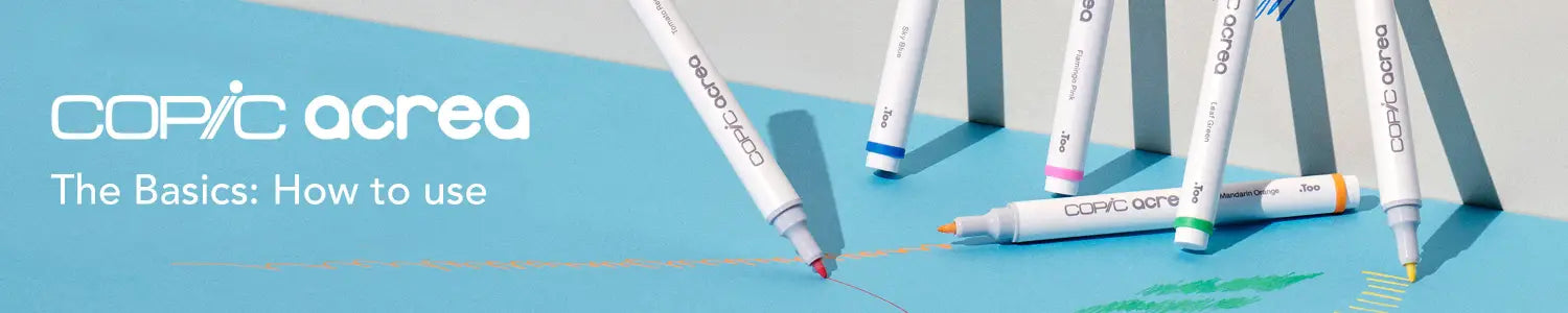 How to Use Copic Acrea