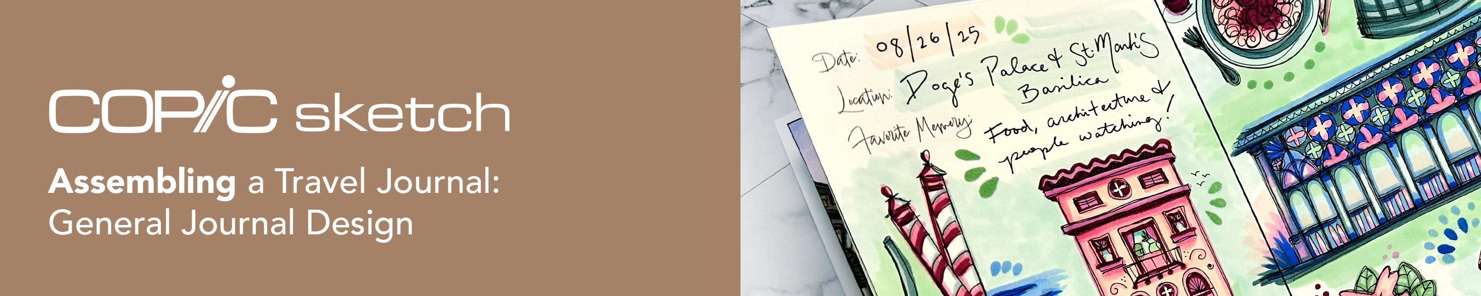 Travel Journal: Assembling the General Journal Design