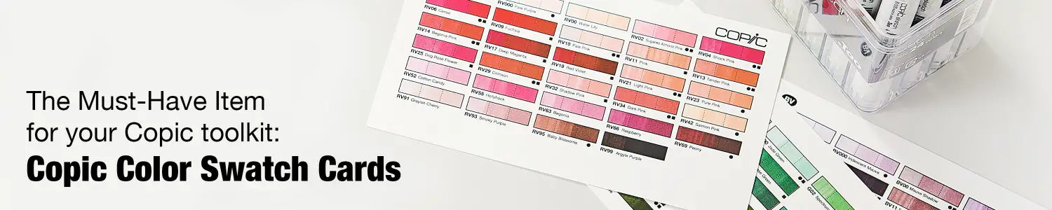 Must-Have Copic Color Swatch Cards