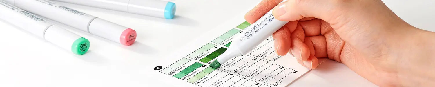 Must-Have Copic Color Swatch Cards