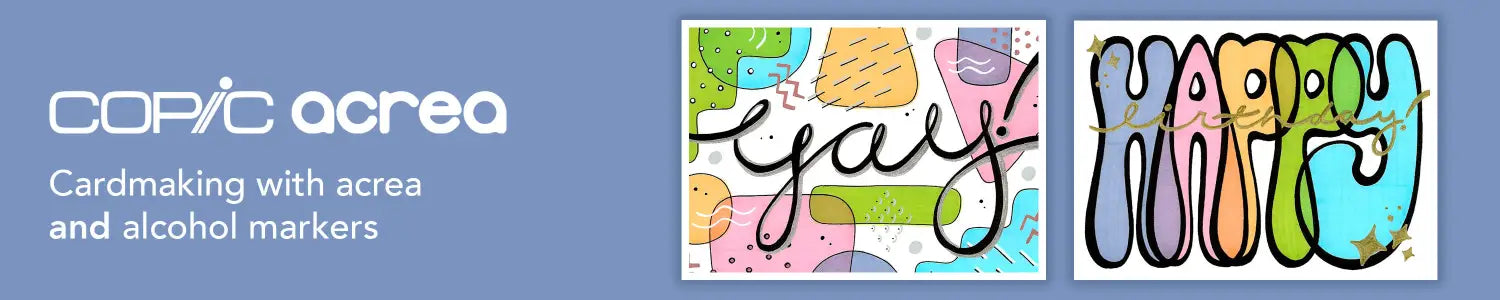 Cardmaking with Acrea & Alcohol Markers