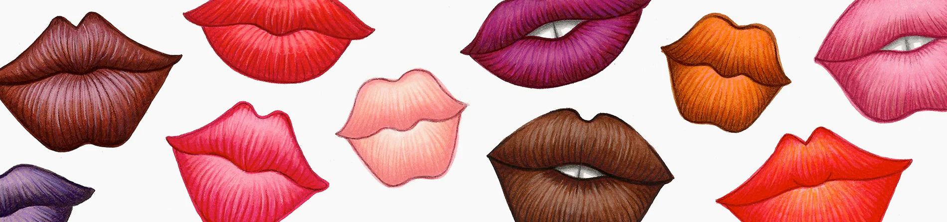 How to color Lips Banner