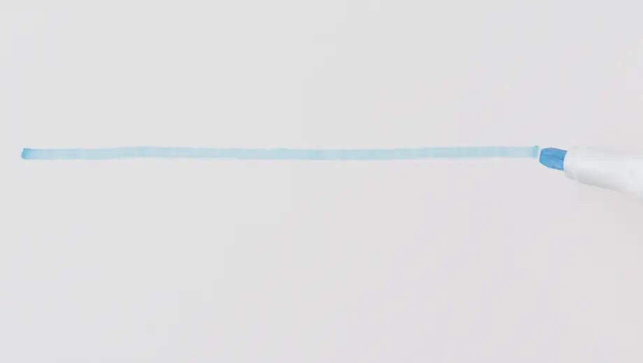 Copic Medium Broad Nib using edge to draw fine line