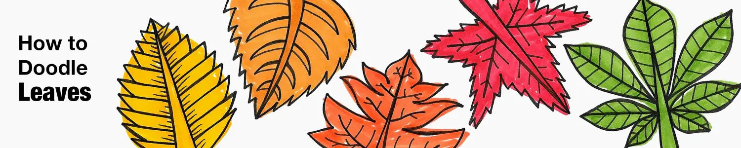 Nature Doodle Leaves