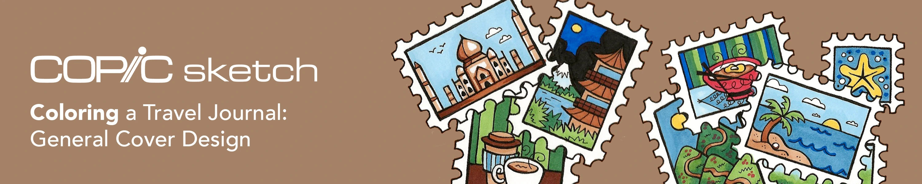 Travel Journal: Coloring the General Cover