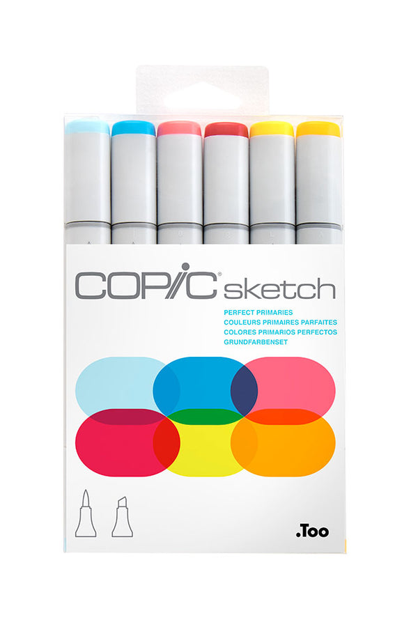 COPIC® Sketch Perfect Primaries 6PC Set