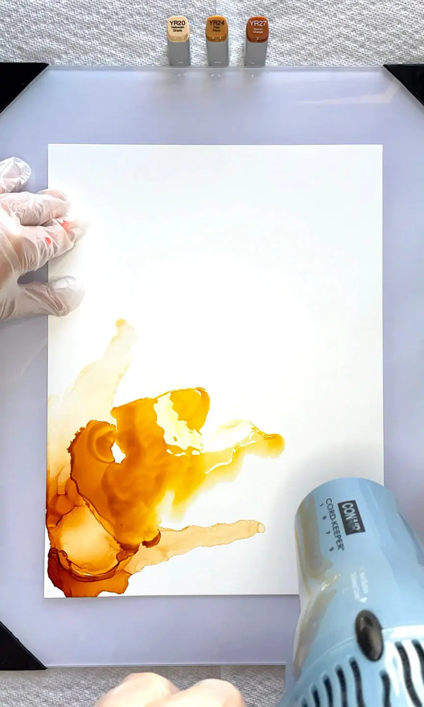 Copic Ink; Painting Monochromoatic