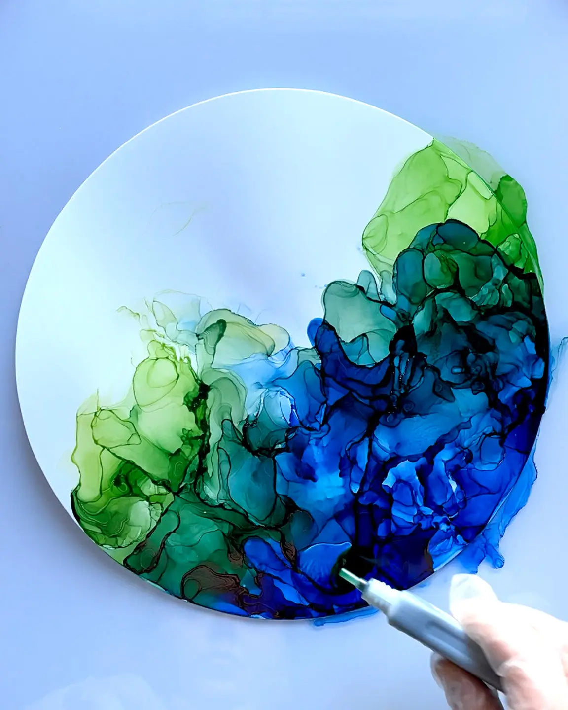 Copic Ink; Painting Medium