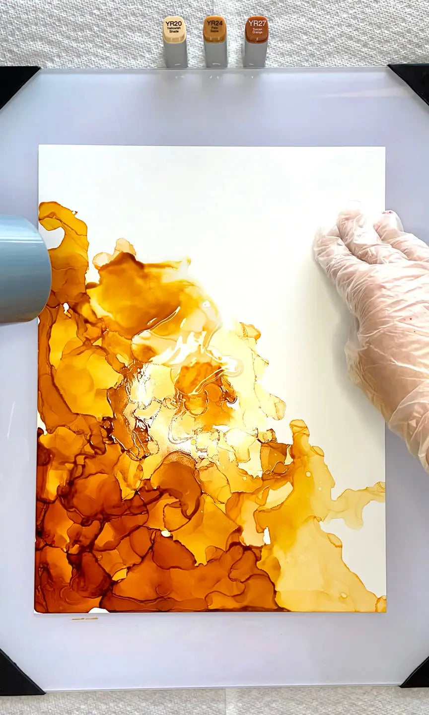 Copic Ink; Painting Monochromoatic