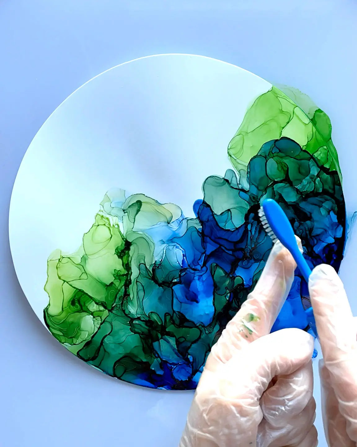 Copic Ink; Painting Medium