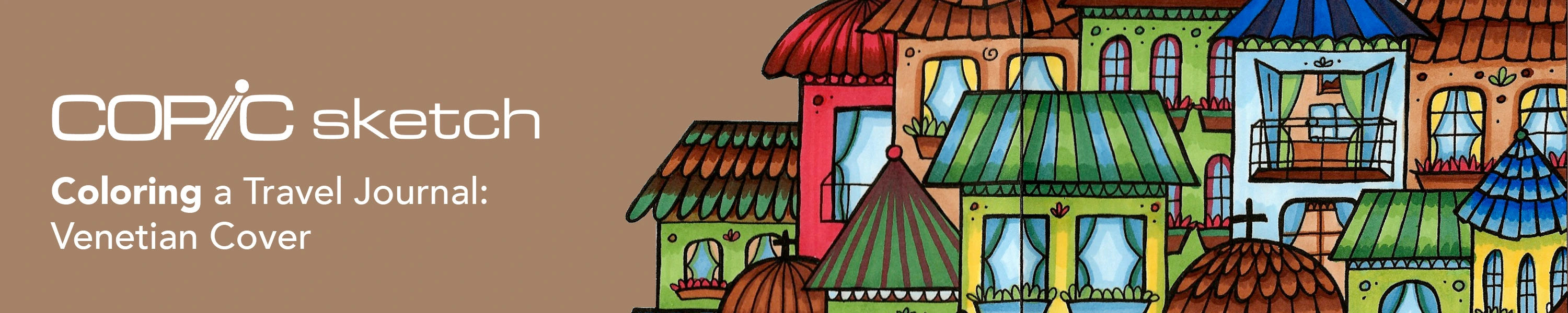 Travel Journal: Coloring the Venetian Cover