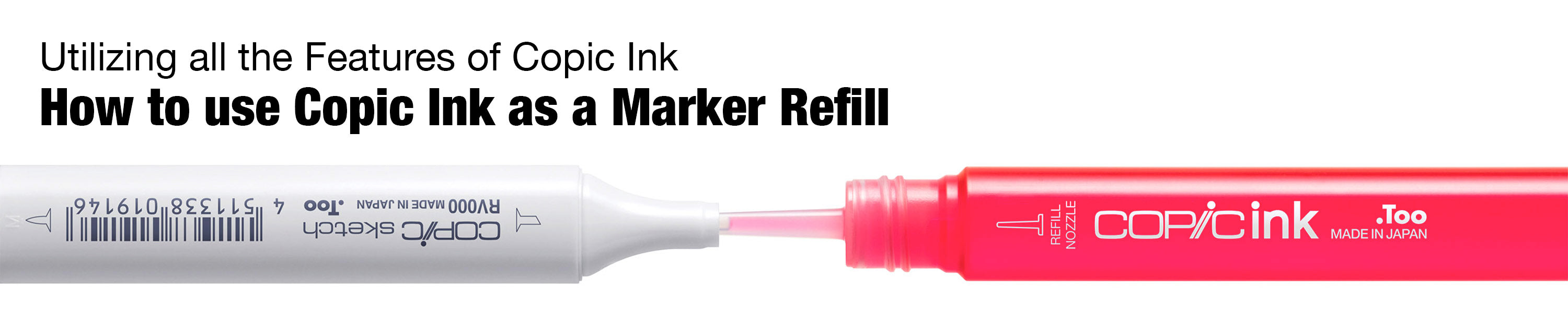 Copic Ink; Refill + Paint