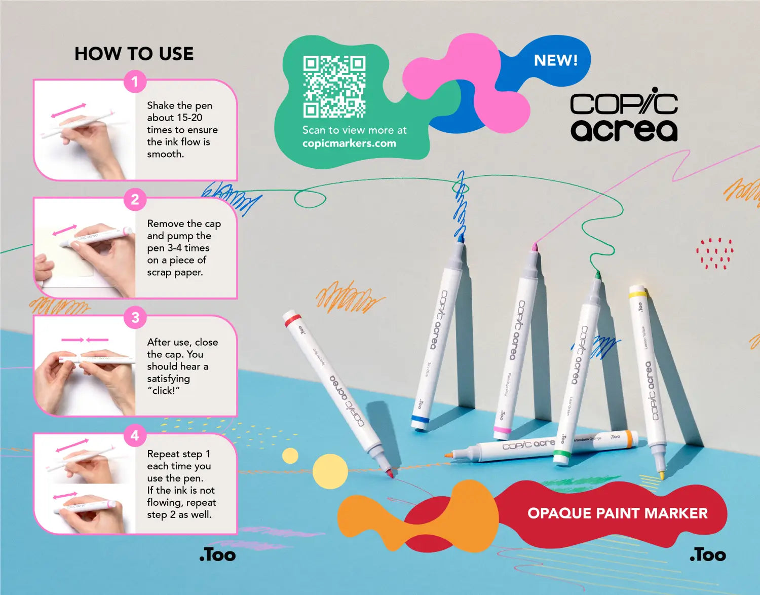 How to Use Copic Acrea
