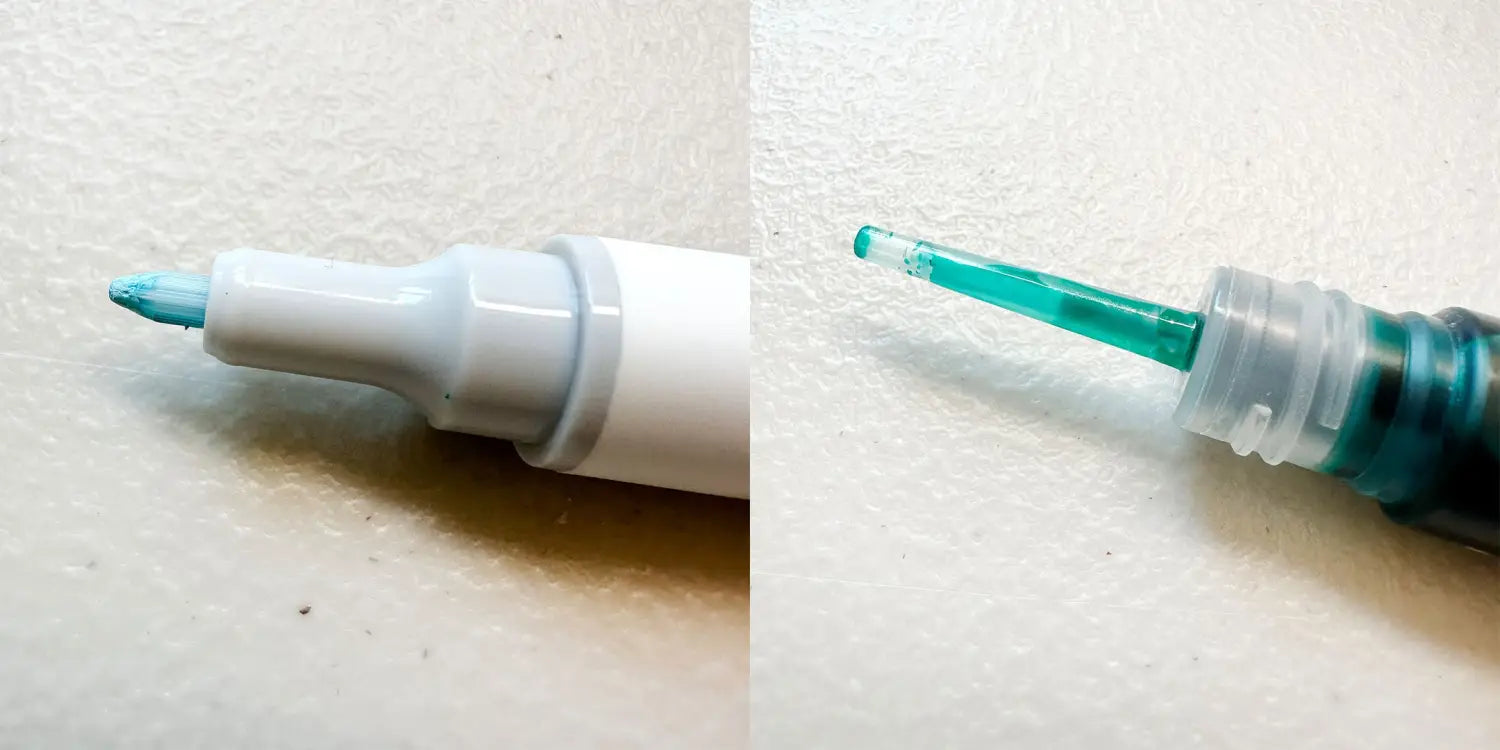 Copic Acrea with Copic Ink