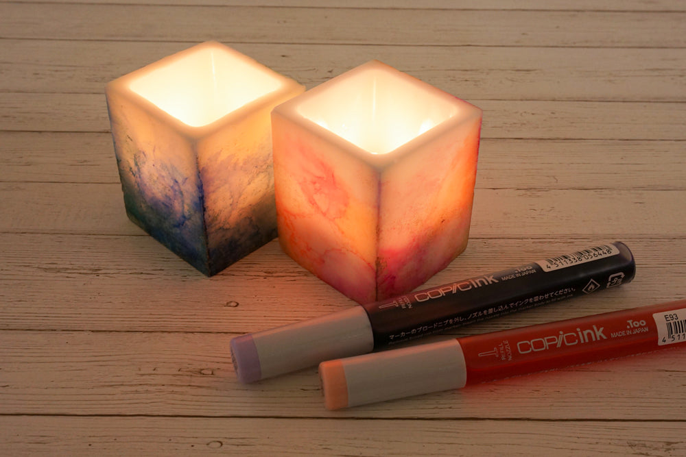 Candle Holder Ink Art Results