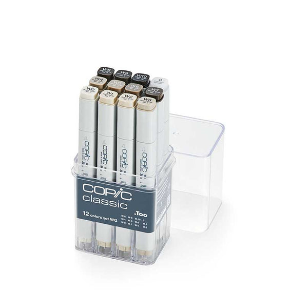 COPIC® Classic Warm Gray 12PC Set
