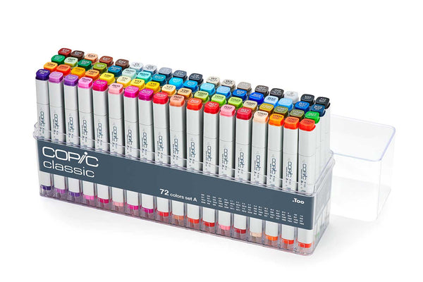 COPIC® Classic 72PC Marker Set A