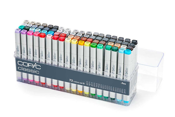 COPIC® Classic 72PC Marker Set B