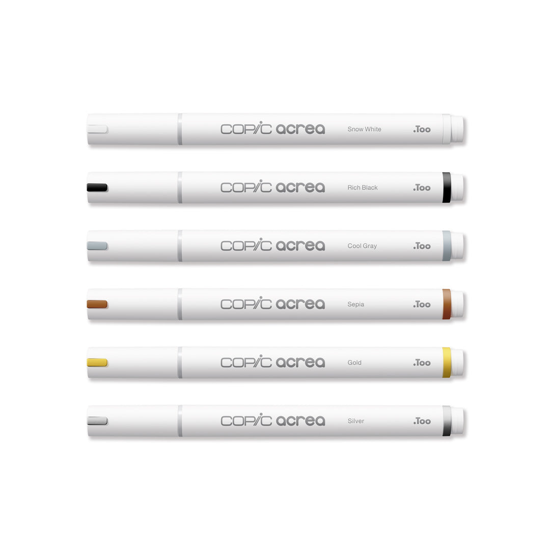 COPIC® acrea Essentials 6PC Set | COPIC® Markers