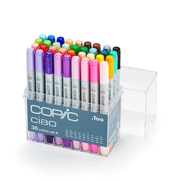 COPIC® Ciao 36PC Marker Set A | COPIC® Markers