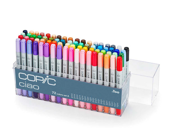 COPIC ciao 72色 A マーカーセット COPIC® Ciao 72PC Marker Set A | COPIC® Markers