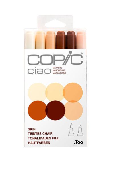 COPIC® Ciao Portrait 6PC Set | COPIC® Markers