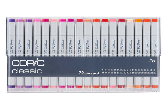 COPIC® Classic 72PC Market Set A | COPIC® Markers