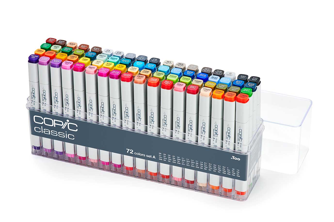 Copic R Series COPIC® Classic 72PC Market Set A | COPIC® Markers