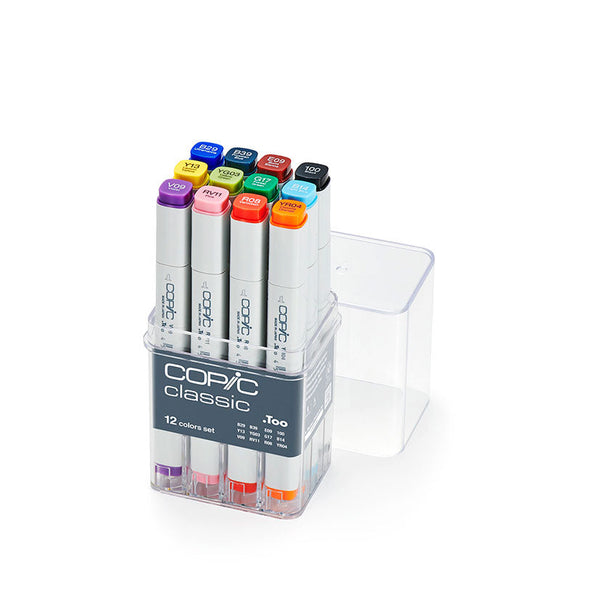 Copic Classic Set B 12'li Marker Kalem Seti Copic
