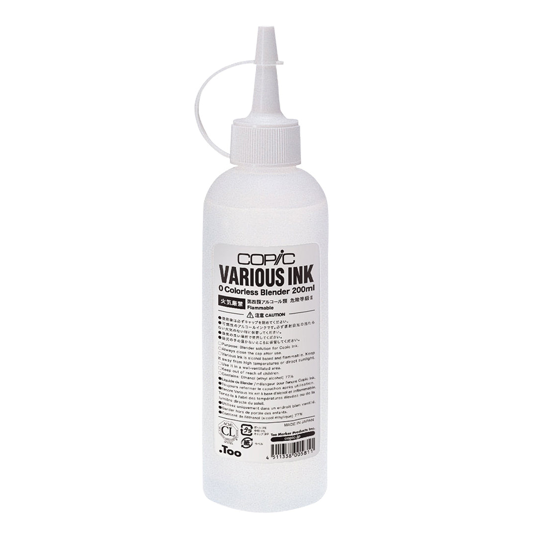 Coloreless COPIC® 0 Colorless Blender (200mL) | COPIC® Accessories – COPIC® Markers