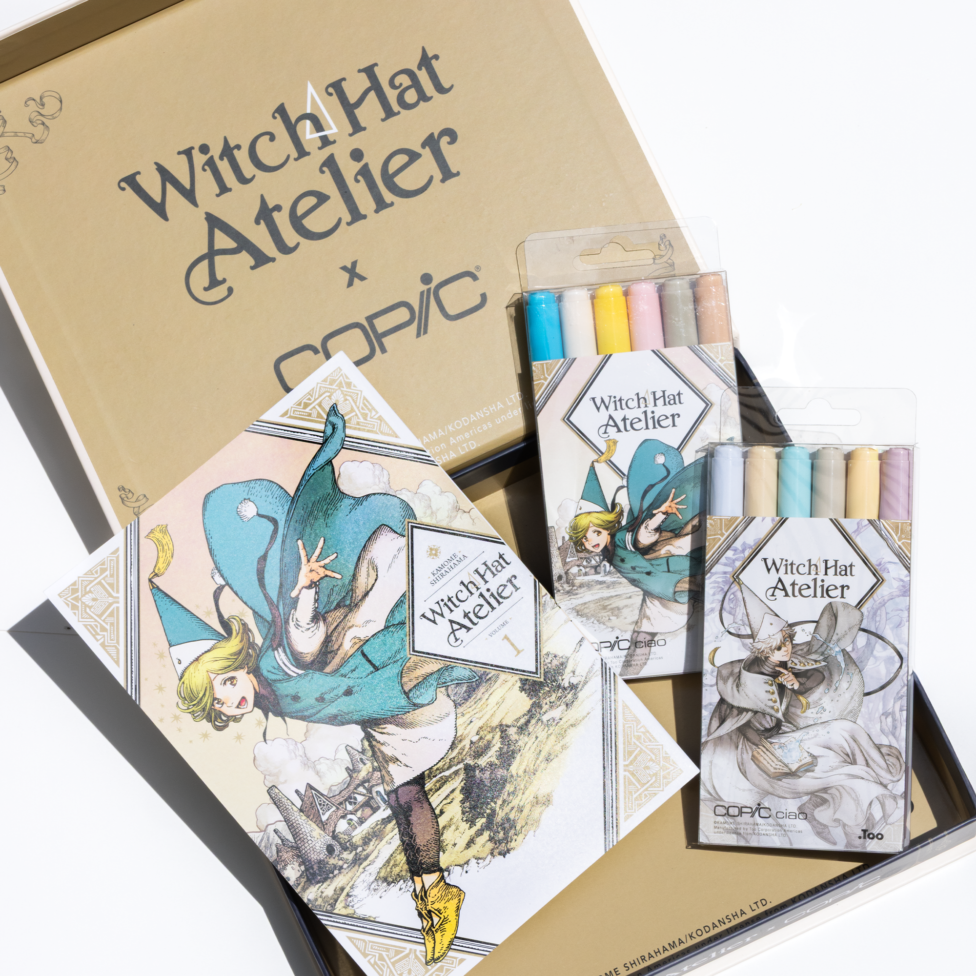 Limited Edition COPIC® Ciao x Witch Hat Atelier Box Set | COPIC Limited Edition COPIC® Ciao x Witch Hat Atelier Box Set | COPIC