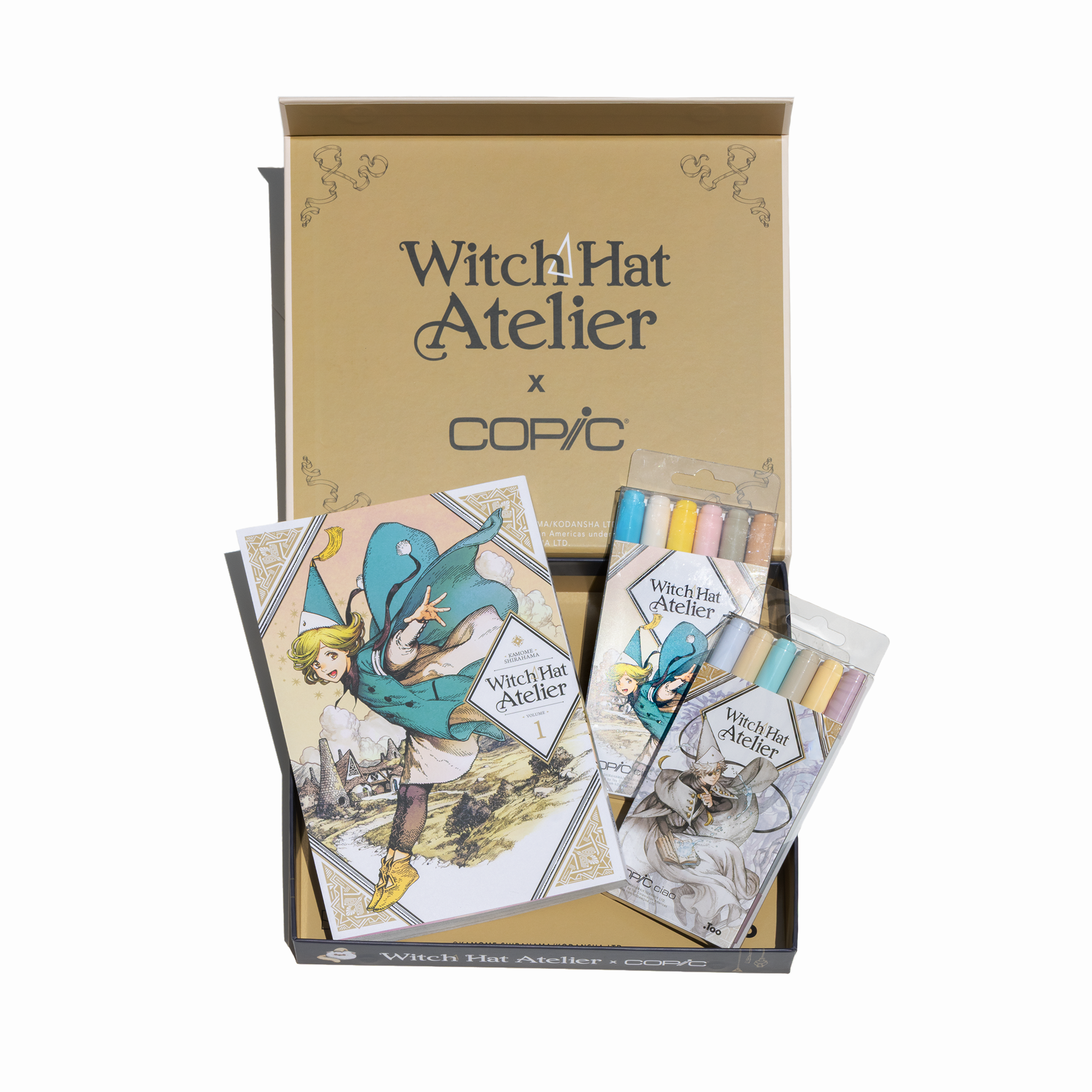 Limited Edition COPIC® Ciao x Witch Hat Atelier Box Set | COPIC Limited Edition COPIC® Ciao x Witch Hat Atelier Box Set | COPIC