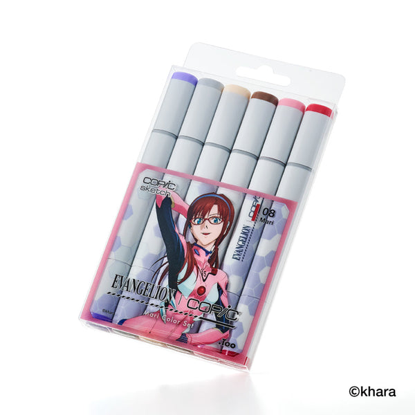 Limited Edition COPIC® Sketch x Evangelion: Mari 6PC Set